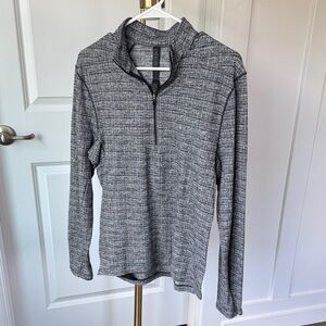 Lululemon Black and White Knit Top